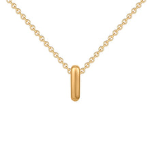 Fashion Bubble Gold Letter Necklace
