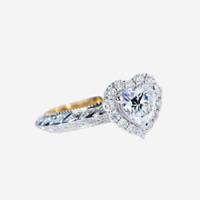 Silver Zircon Wedding Ring