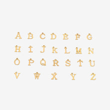 Personalized Gold letter Steel Letter Necklace