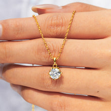 Moissanite Silver Necklace