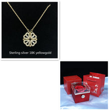 Heart-to-heart Four-leaf Clover Necklace