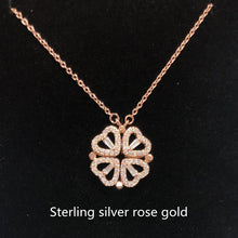 Heart-to-heart Four-leaf Clover Necklace