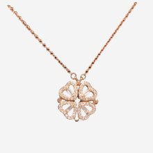Heart-to-heart Four-leaf Clover Necklace