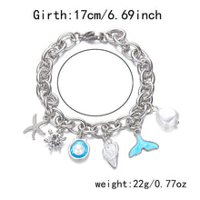 Starfish Pearl Necklace Bracelet