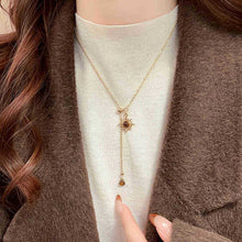 Sunflower Artificial Tigereye Necklace