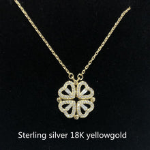 Heart-to-heart Four-leaf Clover Necklace