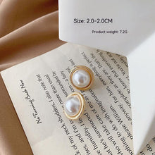 Elegant Lady Style Pearl Earrings