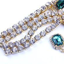 Retro Exaggerated Rhinestone Necklace