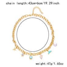 Starfish Pearl Necklace Bracelet