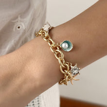 Starfish Pearl Necklace Bracelet