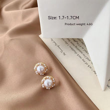 Elegant Lady Style Pearl Earrings